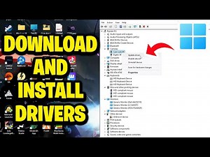 How To Download and Install Drivers In Windows 11 or 10 - Fastest Guide