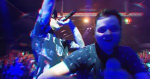Charlie Scene and Funny Man wanna know whose listened to Hollywood Undead today?! 📸 @cameronnunez https://vm.tiktok.com/JLaR3bS/ | Hollywood Undead