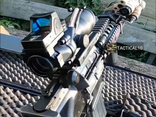 MK18 MOD1突击步枪·安装战术配件