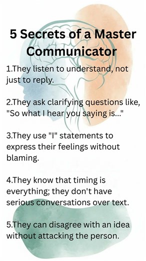 5 Secrets of a Master Communicator
