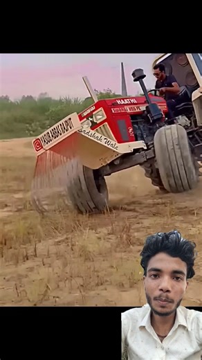 Swaraj 855 Khatarnak Stunt 😱 | Tractor Power & Dangerous Skills #shorts #nishudaswal