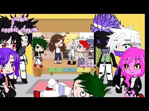 MHA reacts to Deku's voice gets deep.