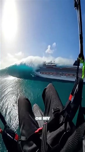 Cruise ship vs giant rogue wave - who survives #shorts #shocking