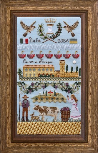 Italian Vacation Sampler by Millefleur (viktoriia Popovych), PDF Pattern, Cross Stitch Pattern, E-delivery Chart, Digital Chart - Etsy
