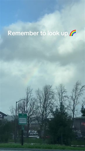 When it rains look for the rainbows ✨ When times feel hard look for the helpers ✨ When you feel down remember to look up ✨
