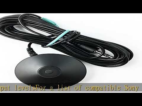 New Sony Calibration Mic Measurement Microphone ECM-AC2 Part Number 154277421 1-542-670-21 15427101