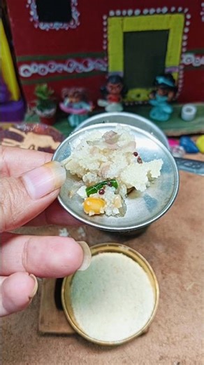 Restaurant Style UpmaMiniature Cooking ☺️☺️ #shorts #trending#miniaturecooking