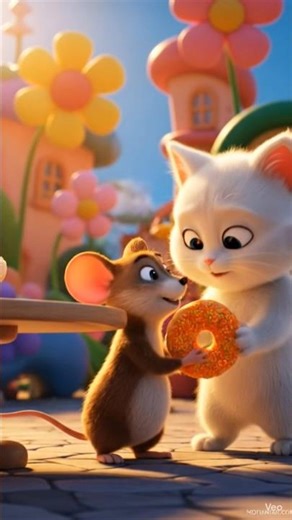 chuha or Billi ki dosti #short#entertainment #viral