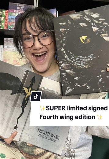 Only 5,000 copies of this artisan special edition of fourth wing with these features :✨ ✨Signed by rebecca yarros ✨foil stamped and 3d embossed Slipcase ✨full colored never before seen art ✨hand lettered typography ✨epigraphic pages with chapter easter eggs ✨dragon wrapped dropcaps ✨reimagined full colored maps Never before seen art of : The Tree Scene from Violet's perspective • Presentation Day with Andarna • Liam's pivotal moment • Book of Fables • the parapet scene with Jack Barlowe #fourthw