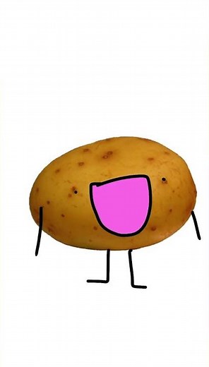 i’m a potato 🥔 (animation meme) #animation