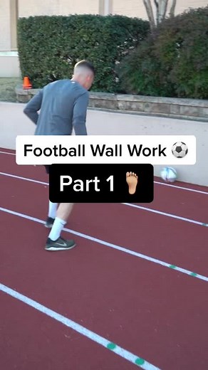 Football Wall Work Pt. 1 #collegesoccerguy #collegesoccergirl #highschoolsocccer #middleschoolsoccer #firsttouchsoccer #highschoolsoccercoach #clubsoccerszn #clubsoccerdiretor #academysoccer #academysoccerqueen #soccerdads #fyp