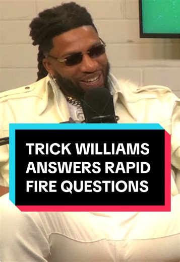 rapid fire questions with trick williams! #trickwilliams #trickwilliamswwe #whoopthattrick #wwe #wweraw