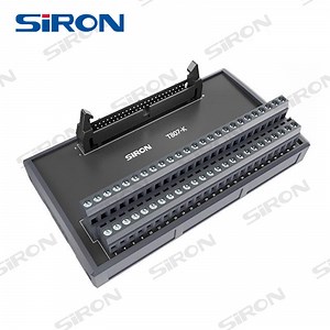[Hot Item] Siron IDC50p Male Socket to 50p Terminal Block Breakout Board Adapter PLC Relay Terminal Station DIN Rail Type