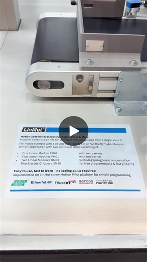 The things we can do with LinMot these days! | Leo Lipinski