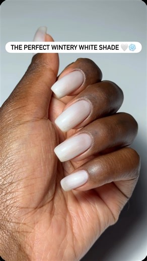 OPI on Instagram: "Kyoto Pearl 🤍❄️ A shimmery white nail polish that feels like fresh winter snow."