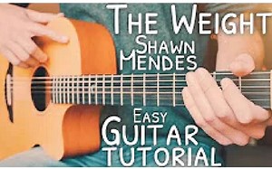 The Weight【Shawn Mendes】吉他弹唱教学 Groovy Guitar cover