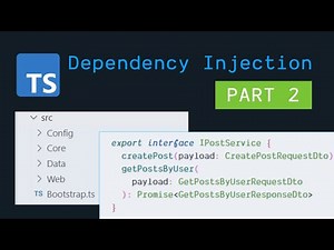 PART 2 - Dependency Injection in Typescript (BUILD CLEANER BACKENDS!)