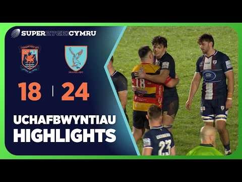 Uchafbwyntiau Cwins v Abertawe | Carmarthen Quins v Swansea Highlights | Super Rygbi Cymru | S4C