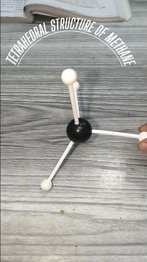 "TETRAHEDRAL" Structure #tetrahedron #tetra #methane