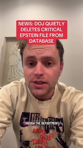DOJ Deletes Critical Epstein File: Latest Updates