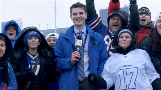 Rain, weather, and GO BILLS. Sights and Sounds from the Bills-Eagles tailgate down at Highmark Stadium. | WHEC TV