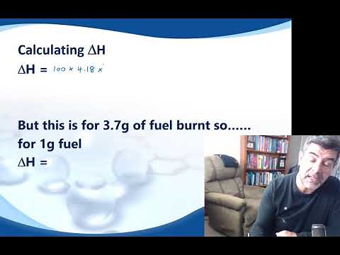 OC#18 Enthalpy of Combustion for Alcohols