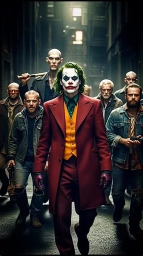 The dark knight jokar aur Batman #shortvideo #dreamscreenai