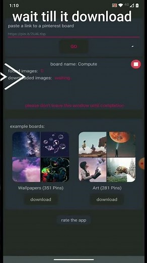How to download pintrest full board in galary free full | Download pintrest board online free full