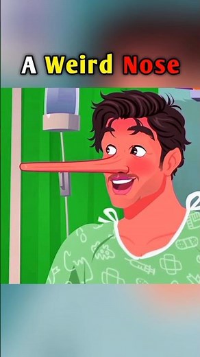 A Weird Nose.#shorts #animation #english #marriageproposals
