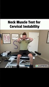 Doctor Tests for Cervical Instability (CCI) #shorts #chiropractic #patientcare