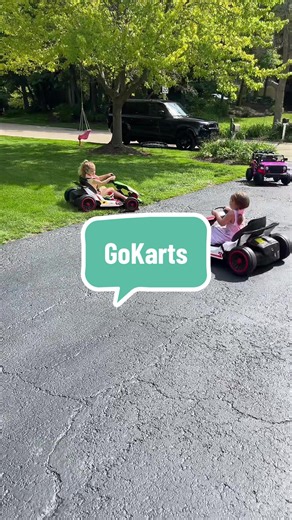 These go karts have by far been our best TikTok purchase! The kids are outside for hours, off the screens, playing with these! #gokart #kidstoys #dealsforyoudays #tiktokshopdealsforyoudays #gokarting @Garvee JoyRide Store