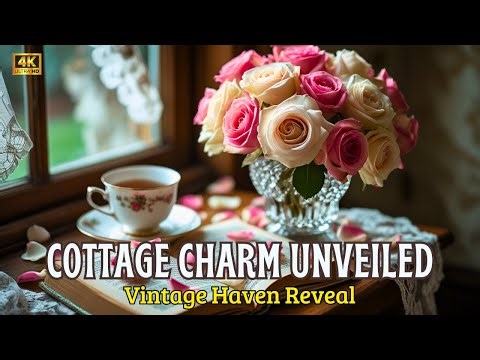 This Cozy English Cottage Family Room Feels Straight Out of a Romance Novel 🕊️ Vintage Touches