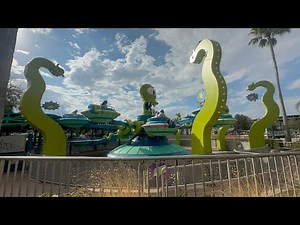 Kang and Kodos’ Twirl ‘n’ Hurl - Off-Ride (Daytime)