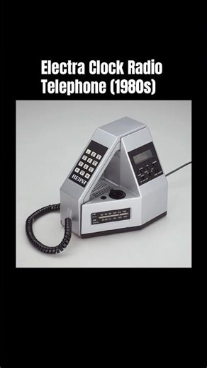 Electra Clock Radio Telephone (1980s)