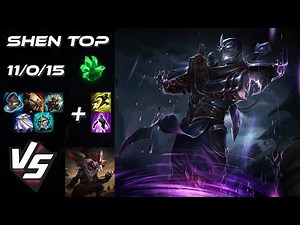 TOP Shen vs Kled - NA Grandmaster Patch 25.22