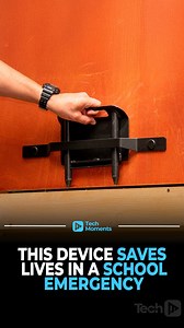 209K views · 39K reactions | This Tool Turns Any Door Into a Barrier The SmartBoot System® is an advanced security solution designed to protect schools and public buildings during emergencies. It combines a powerful steel door barricade with smart technology to instantly lock down a facility and alert authorities—making it ideal for law enforcement and emergency response. Credits: @ lockoutusa / YT #tech #technology #engineering #innovations #reels | Tech Moments | Facebook