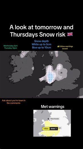 UK Snow Update: Wednesday, February 18th Forecast