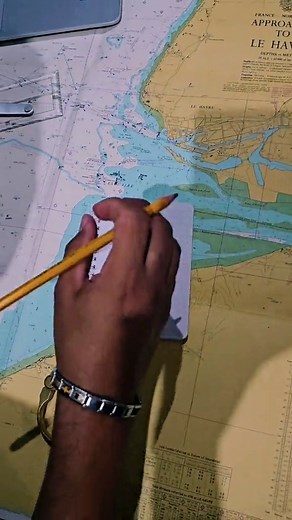Cómo encontrar una coordenada en una carta nautica