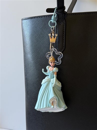 Glass Slipper Cinderella Bag Charm – Princess Trinket Keychain, Nostalgic Accessory - Etsy