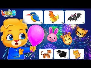 Babys Count & Match, Shapes, Colors with Lucas & Friends || Kids Toddler & Preschool Games ||