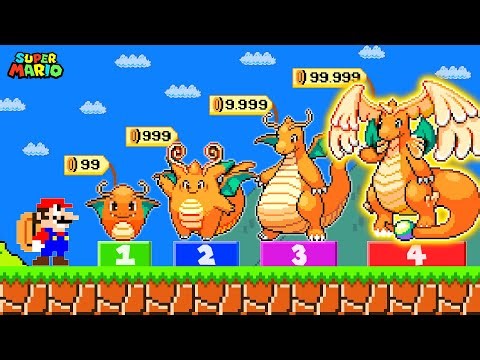 Can Mario Buy All Pokémon In-Progress Evolutions in Super Mario Bros?