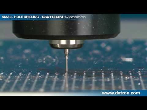 Small Hole Drilling with DATRON Machines