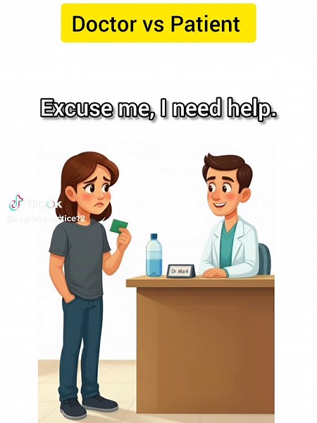 Doctor vs Patient conversation english dialogue #doctor #englishdialogues #dr #UKEnglish #USAlife