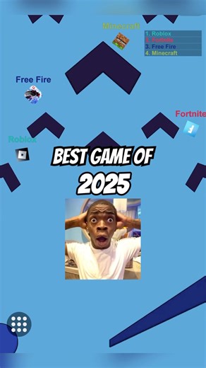 Roblox vs Minecraft vs Freefire vs Fortnite for the BEST GAME 2025⁉️🥶
