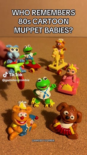 Nostalgia for 80s Cartoon Muppet Babies and Happy Meal Toys