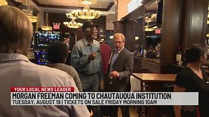 Morgan Freeman coming to Chautauqua Institute in August for lecture series