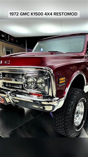 1972 GMC K1500 4×4 Restomod. #gmc #pickuptruck #trucks | USA Old Trucks