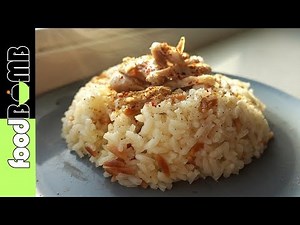 #83 Turks Streetfood | Turkse Rijst Pilav met Kip | Foodbomb