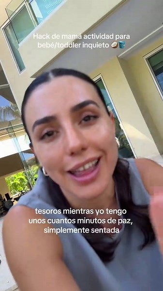 Actividad sencilla para estimular física y mentalmente a tu bebé (1 año)