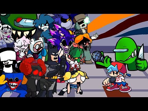 FNF Lights Down But - Everyone Sings It (Different Characters Sing Lights Down)